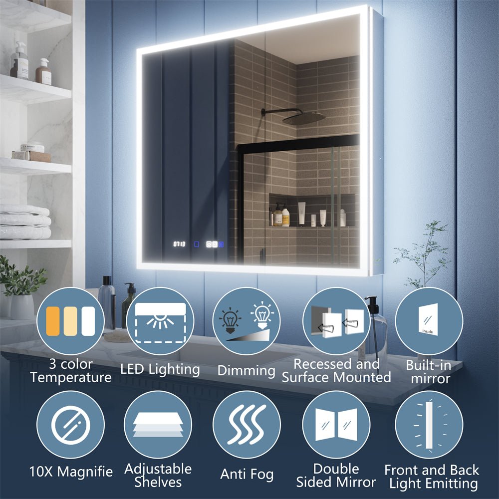 Allsumhome-Elevate Your Bathroom with the Allsumhome Illusion Series