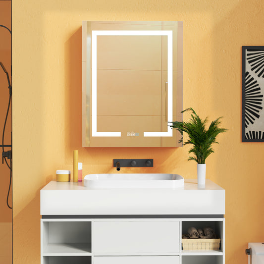 The difference between bathroom mirror cabinets with or without lights