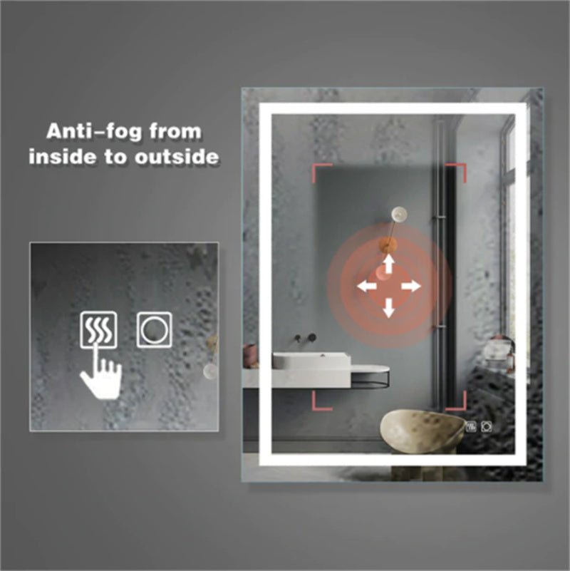 What is the principle of bathroom defogging mirror - ExBriteUSA