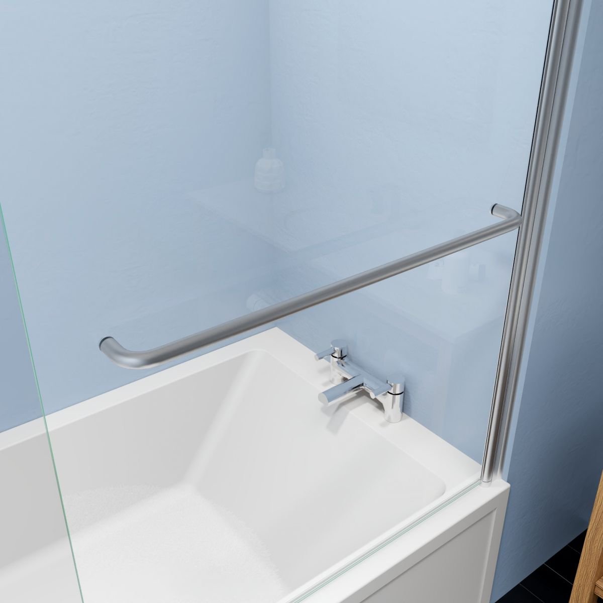 Serenity Shower Door Over Tub,34