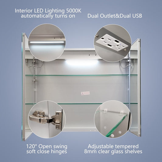 36" W X 30" H medicine cabinet Accessories (Glass Shelf)