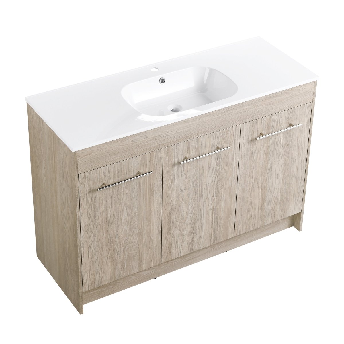 ExBrite 48 Inch Freestanding Bathroom Vanity