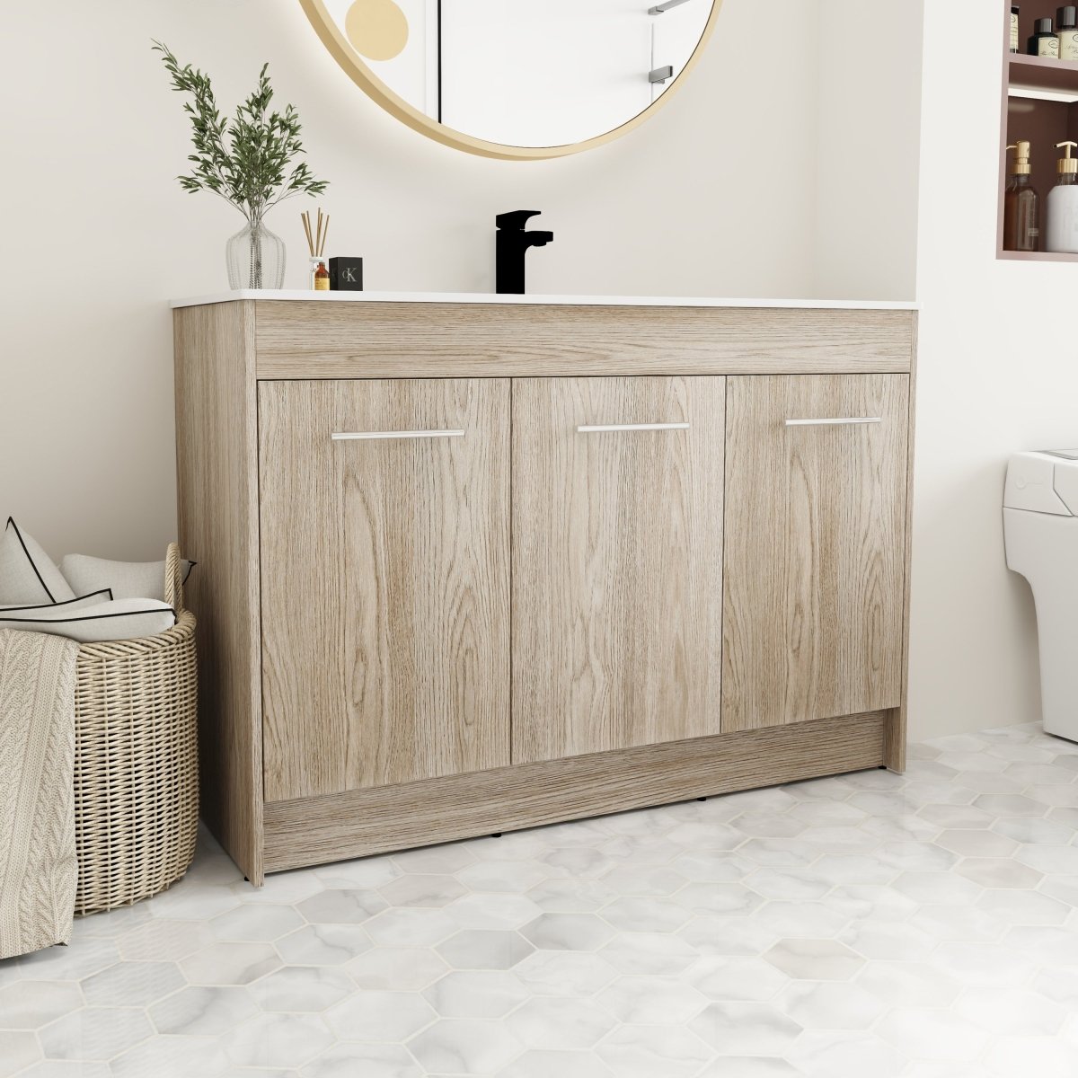 ExBrite 48 Inch Freestanding Bathroom Vanity