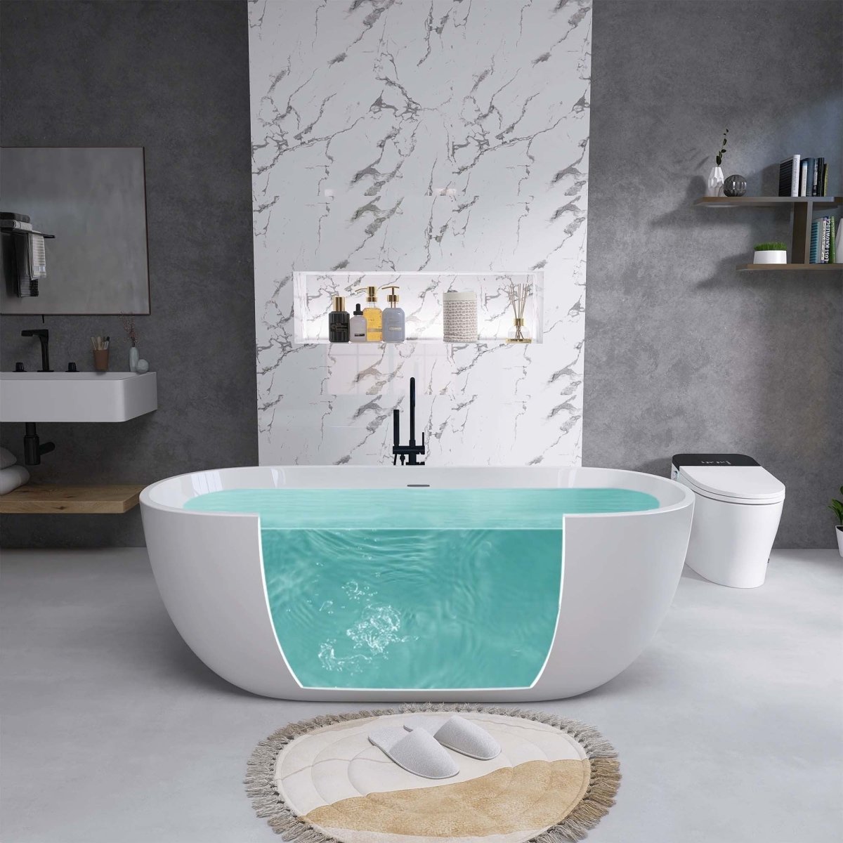 ExBrite Bathtub 55