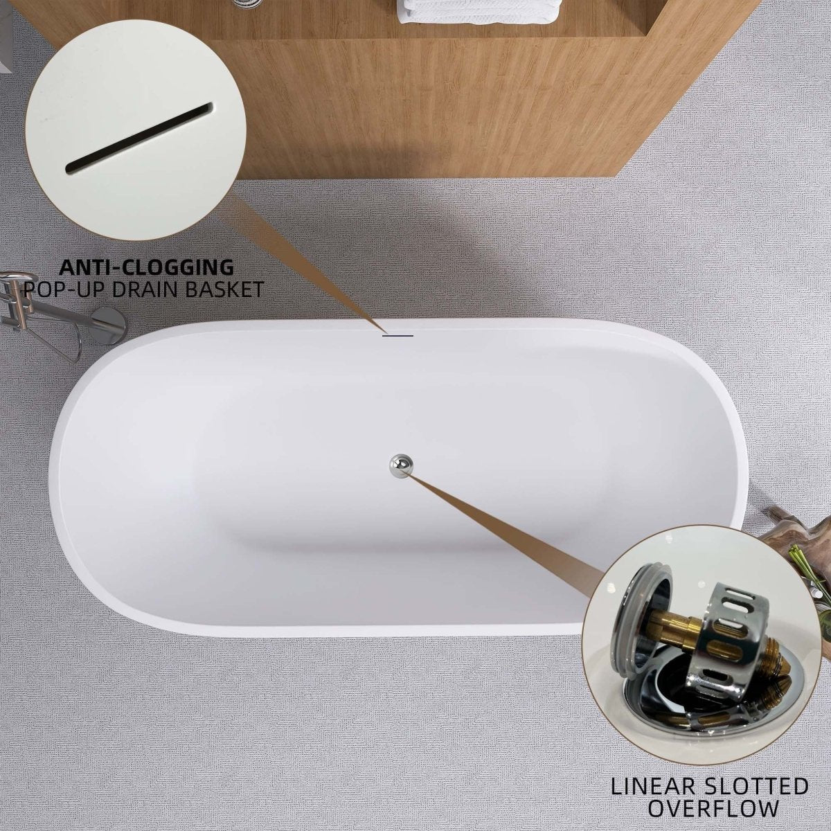 ExBrite Bathtub 65