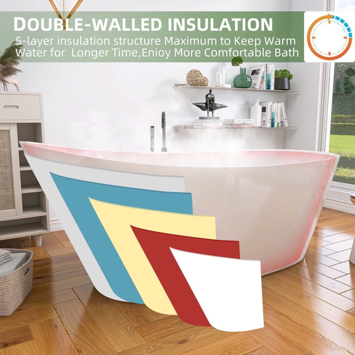 ExBrite Bathtub 66