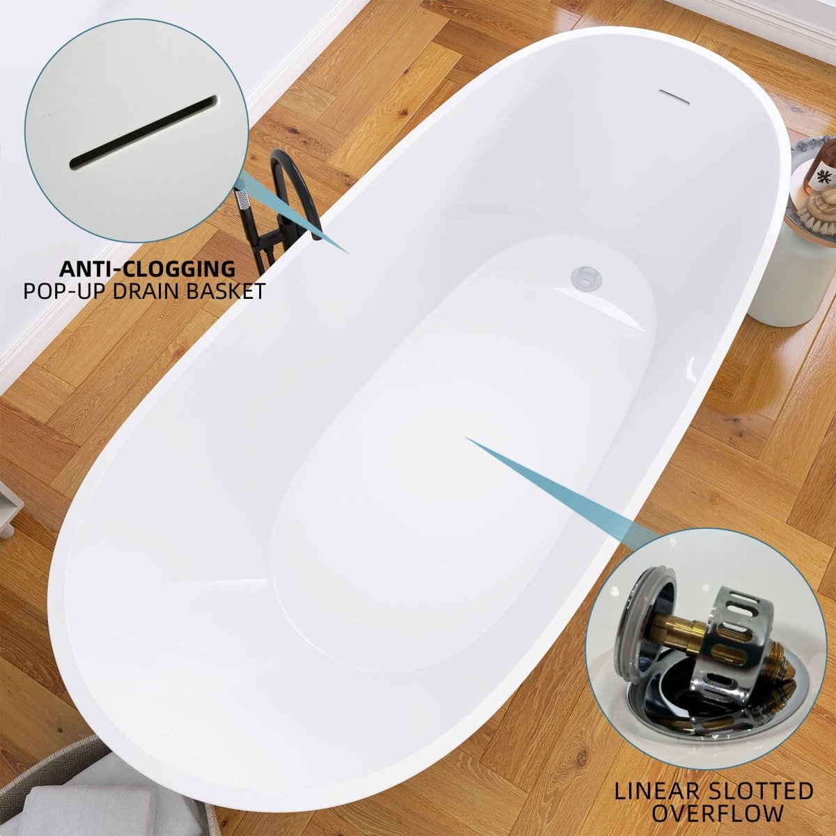 ExBrite Bathtub 66